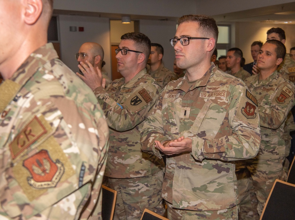435 AGOW welcomes new command chief to Ramstein