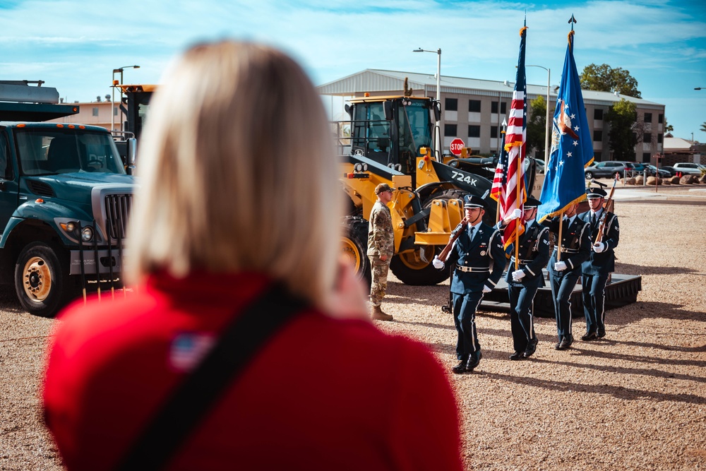 Luke AFB breaks ground on new Honor Guard facility