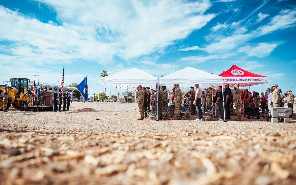 Luke AFB breaks ground on new Honor Guard facility