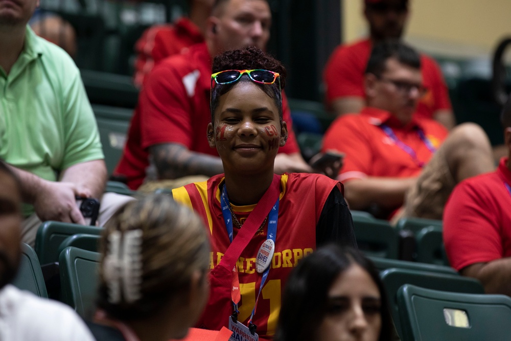 For the bronze: DoD Warrior Games wheelchair basketball game