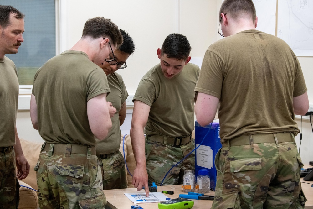 422nd CS and 422nd SFS team up for a Tiger Challenge