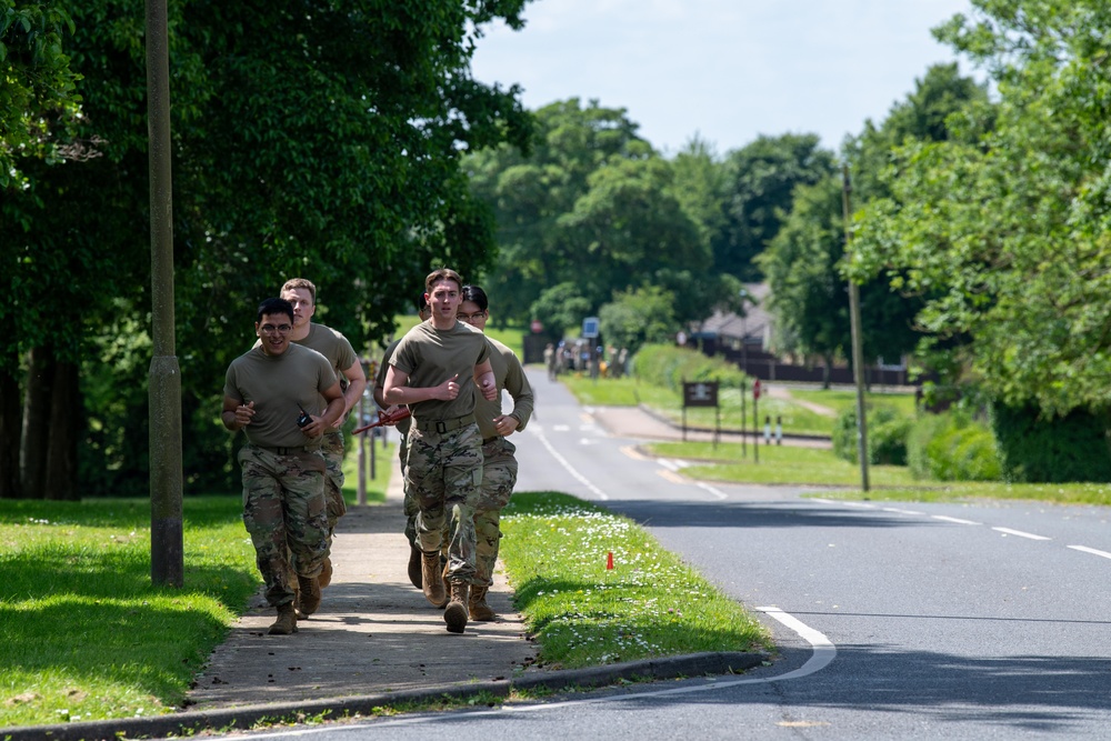 422nd CS and 422nd SFS team up for a Tiger Challenge