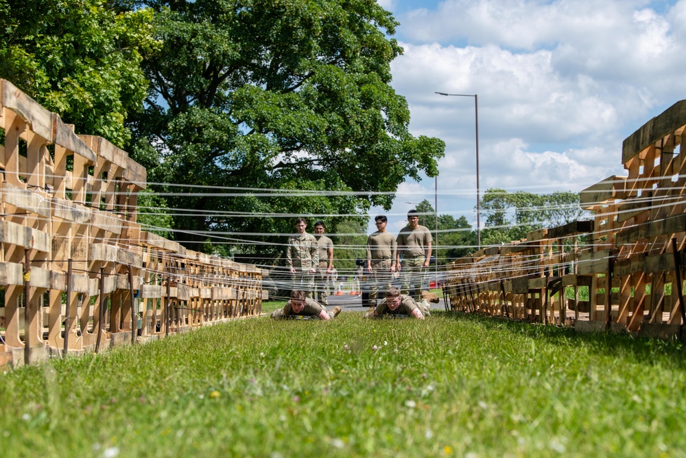 422nd CS and 422nd SFS team up for a Tiger Challenge