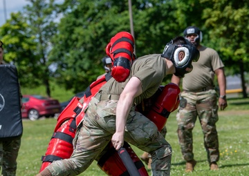 422nd CS and 422nd SFS team up for a Tiger Challenge