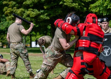 422nd CS and 422nd SFS team up for a Tiger Challenge