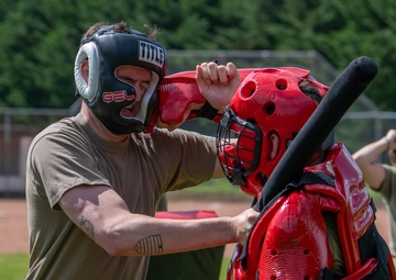 422nd CS and 422nd SFS team up for a Tiger Challenge