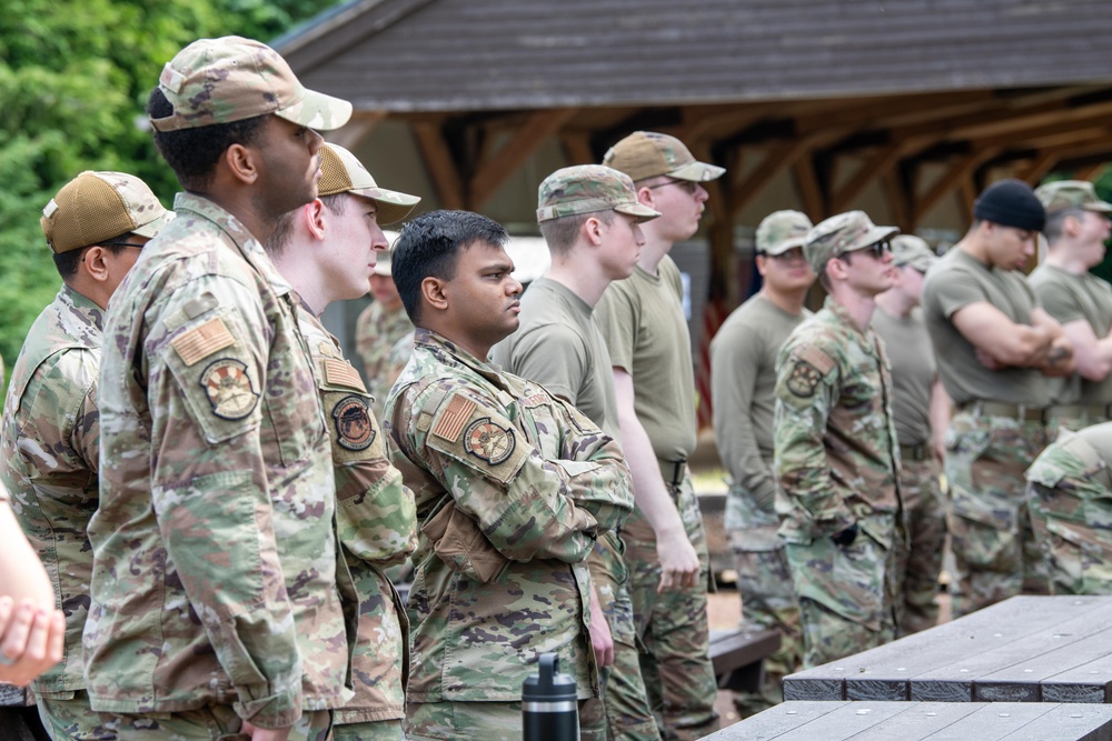 422nd CS and 422nd SFS team up for a Tiger Challenge