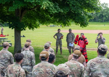 422nd CS and 422nd SFS team up for a Tiger Challenge