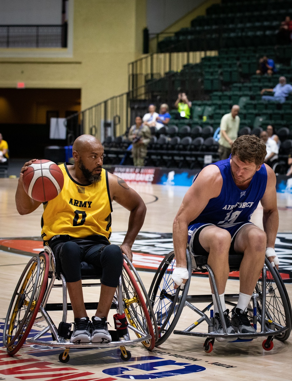Air Force takes the Gold during wheelchair basketball Dod Warrior Games 2024