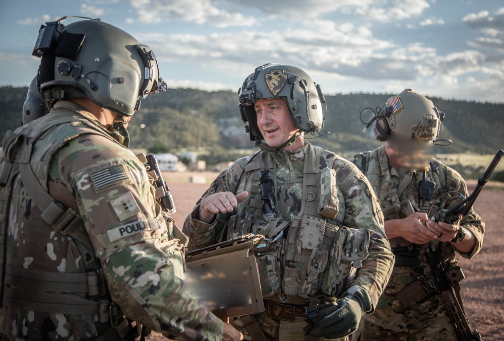 10th Special Forces Group conduct Air Assult With 4th Combat Aviation Brigade