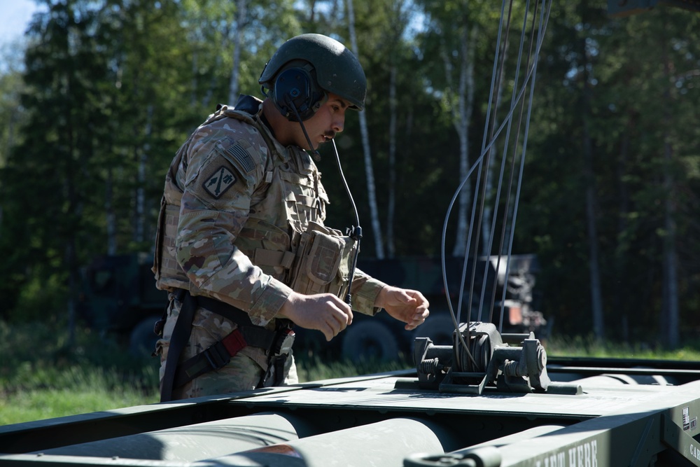 4-133 FAR conducts HIMARS Table XII Live Fire Exercise near Tapa, Estonia