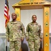 Top National Guard enlisted leader promotes deployed Georgia National Guard Soldier, niece