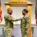 Top National Guard enlisted leader promotes deployed Georgia National Guard Soldier, niece