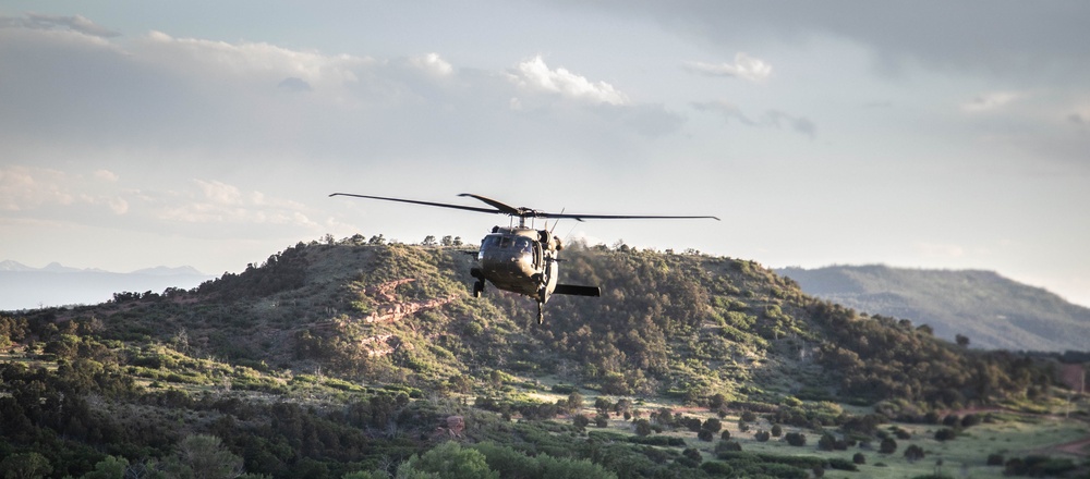 10th Special Forces Group conduct Air Assult With 4th Combat Aviation Brigade