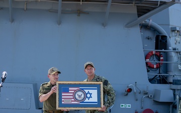 Israeli Defense Force Deputy Chief Visits USS Carney