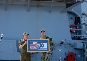 Israeli Defense Force Deputy Chief Visits USS Carney