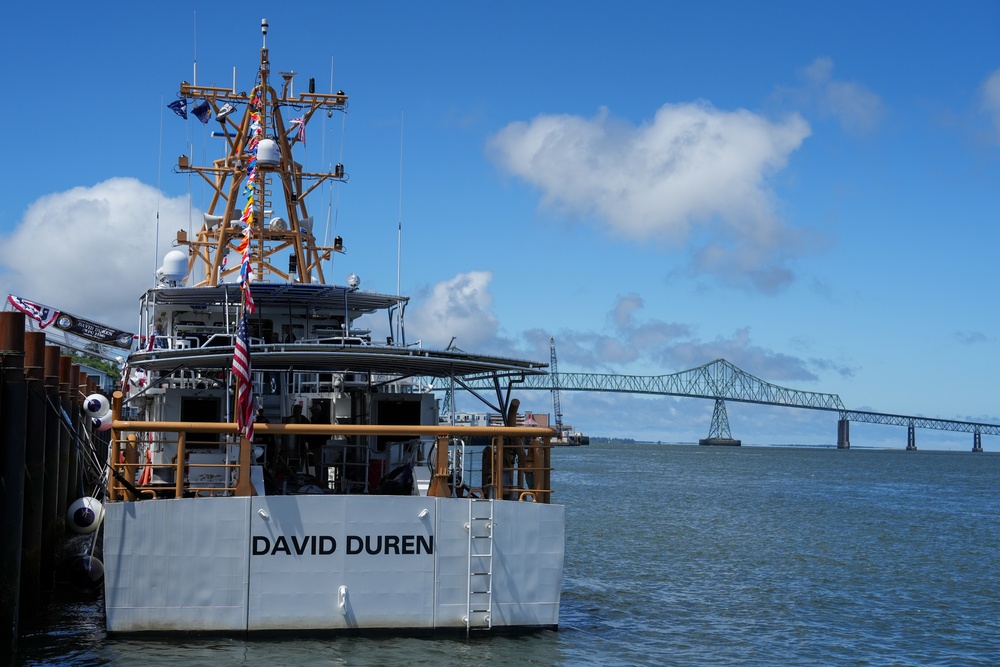 Coast Guard Commissions Cutter David Duren, First Fast Response Cutter based in the Pacific Northwest