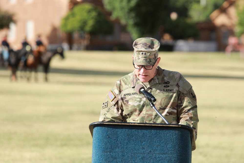 111th Military Intelligence Brigade bids farewell to Phoenix 6