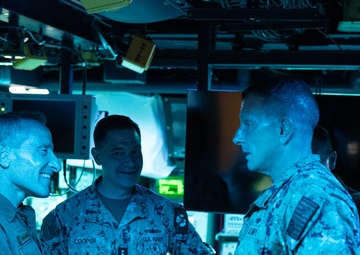 Israeli Defense Force Deputy Chief Visits USS Carney