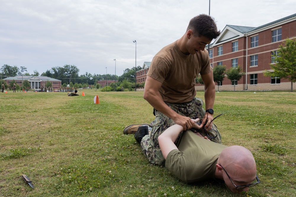 U.S. Naval Academy Midshipman OC Spray