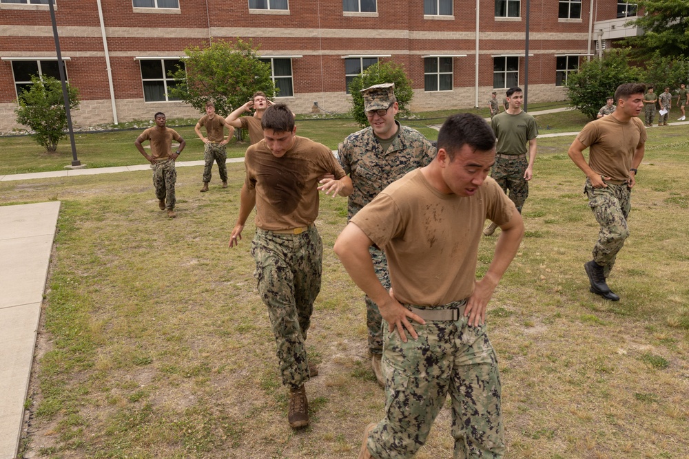 U.S. Naval Academy Midshipman OC Spray