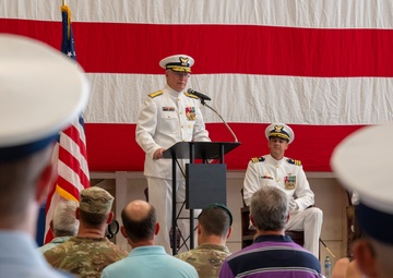 Coast Guard Air Station Savannah conducts change of command ceremony
