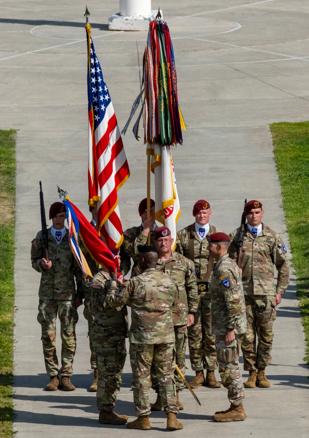 11th Airborne Division Change of Command