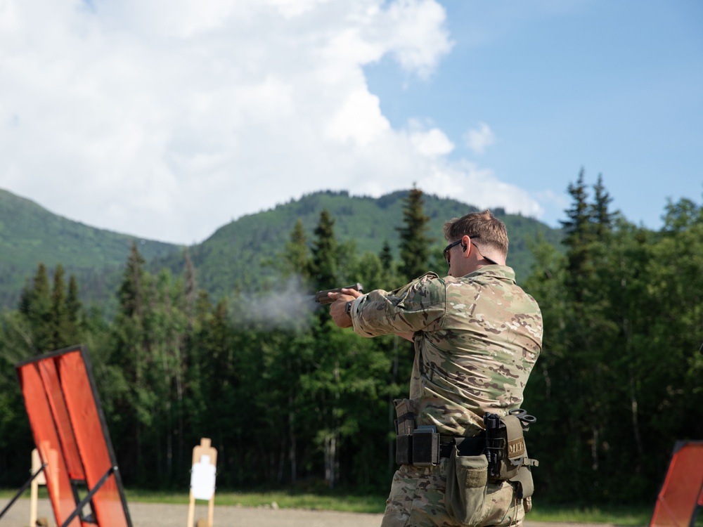 Marksman drills JBER