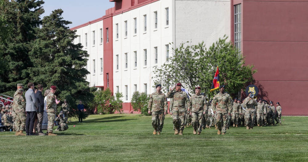 11th Airborne Division Change of Command Ceremony