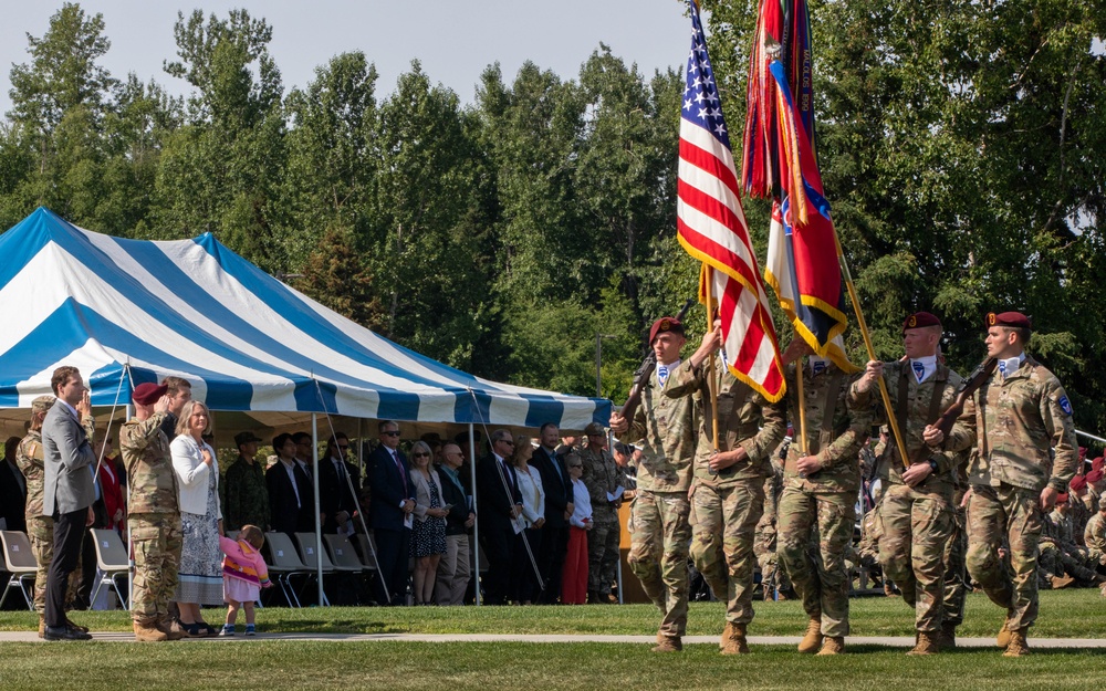 11th Airborne Division Change of Command Ceremony