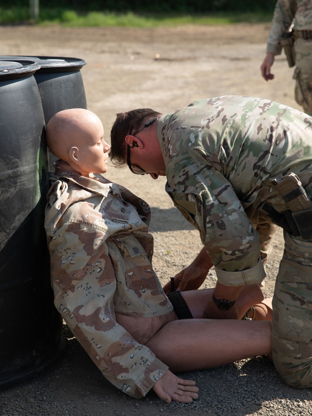 medical training at Joint Base Elmendorf-Richardson