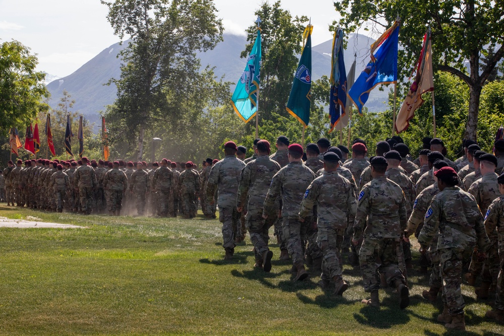 11th Airborne Division Change of Command Ceremony