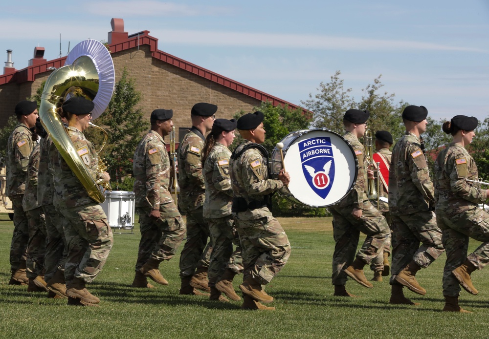 11th Airborne Division Change of Command Ceremony