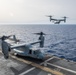 VMM-365 (REIN), 24th MEU (SOC) MV-22B Osprey Flight Operations on USS Wasp (LHD 1)