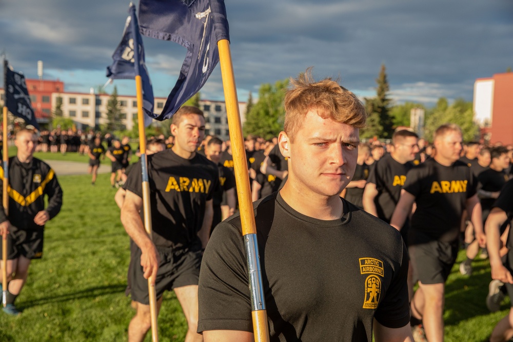 Arctic Angel Rendezvous Brigade PT
