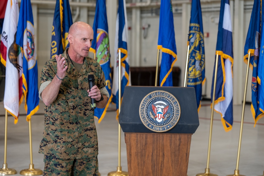 U.S. Marine Corps Lt. Col. Anthony J. Fiacco retires after over 25 years of Faithful Service