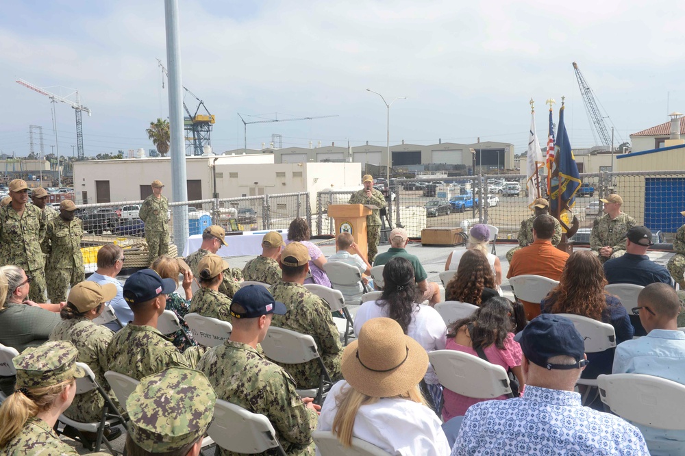 USS Fort Worth (LCS 3) Conducts Change of Command Ceremony