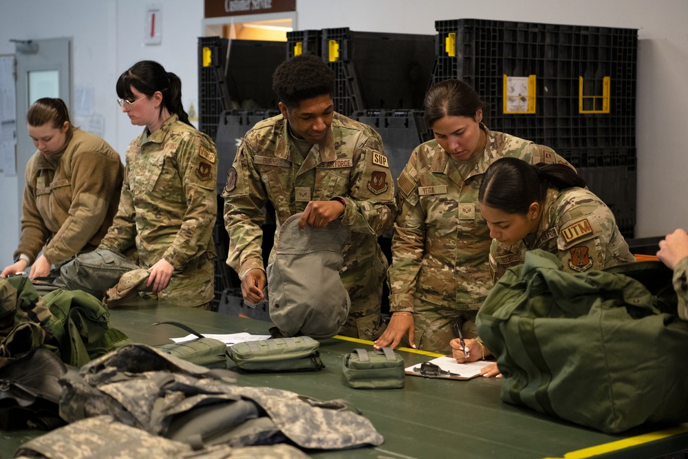 156th LRS supports 52nd LRS during readiness exercise