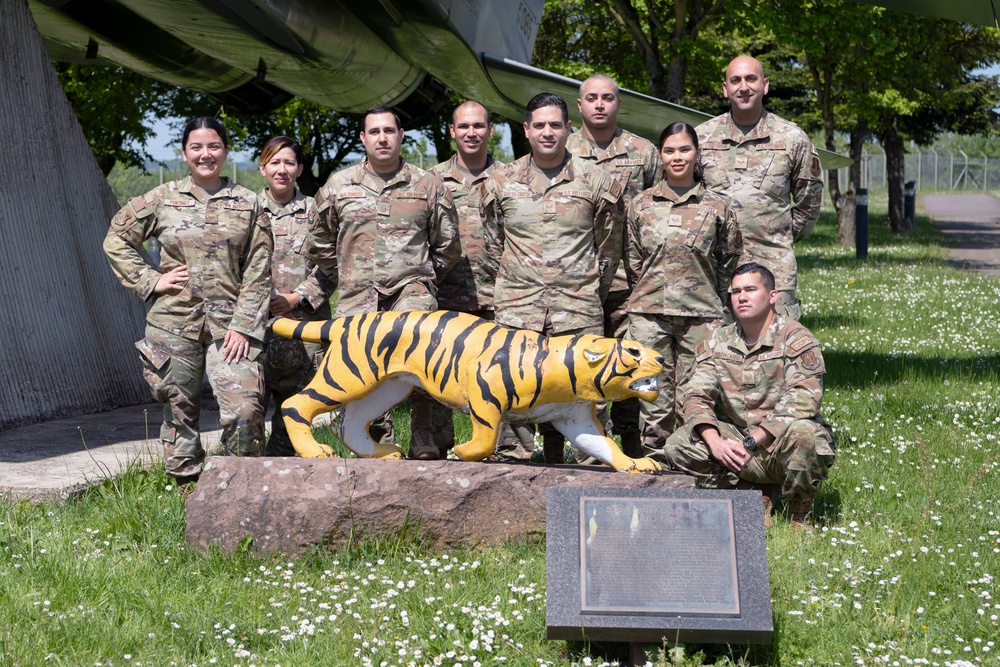 156th WSA group photo at Spangdahlem Air Base