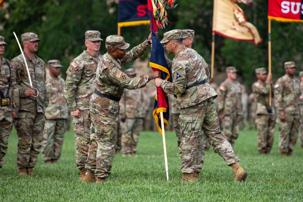 1st Infantry Division Change of Command Ceremony