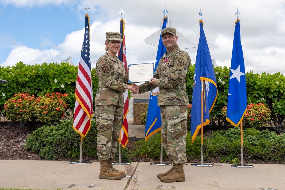 613th Air Operations Center Change of Command Ceremony