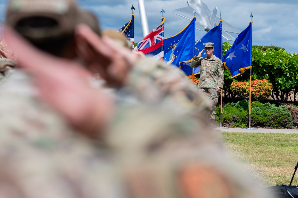 613th Air Operations Center Change of Command