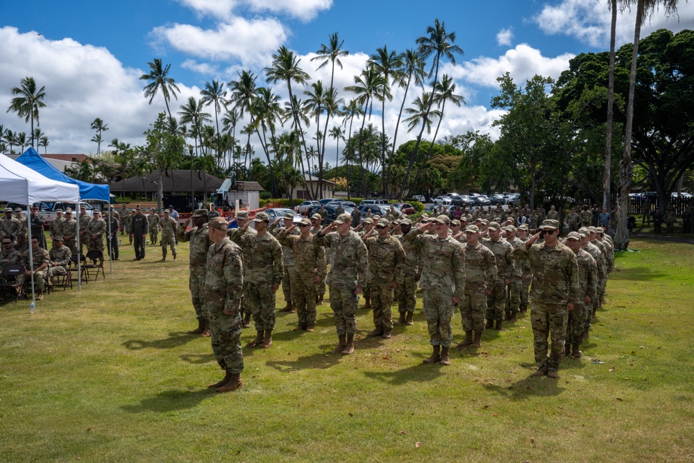 613th Air Operations Center Change of Command