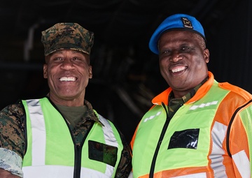 U.S. and Botswana C-130 Transfer