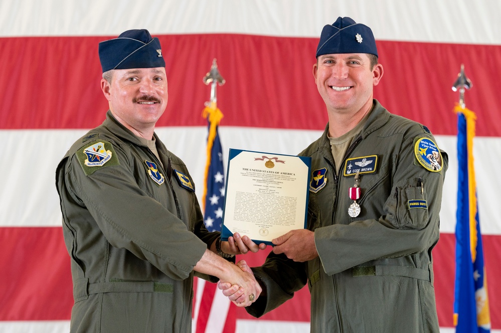 311th Fighter Squadron change of command