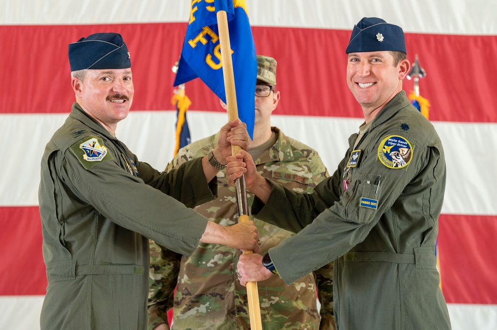 311th Fighter Squadron change of command