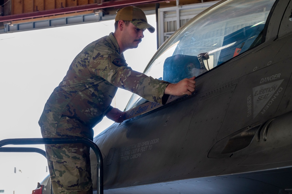 311th Fighter Squadron change of command