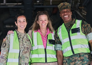 U.S. and Botswana C-130 Transfer