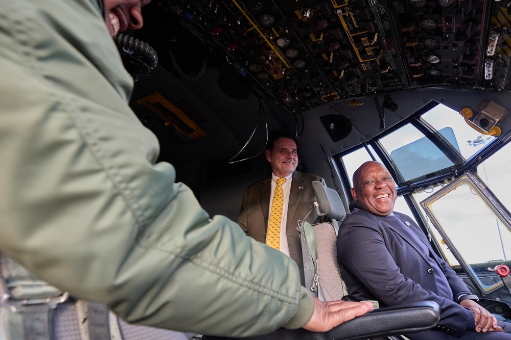 U.S. and Botswana C-130 Transfer