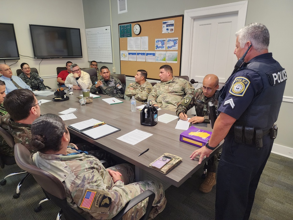 WHINSEC and Columbus, GA Police Department conduct training.